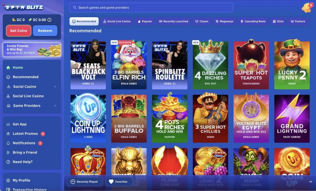 SpinBlitz Screenshot